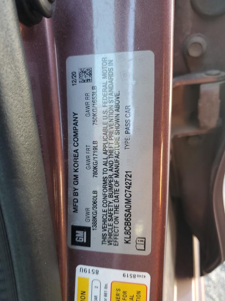 2021 CHEVROLET Spark