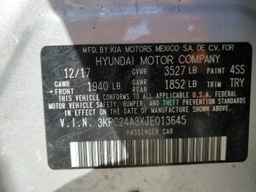2018 HYUNDAI ACCENT