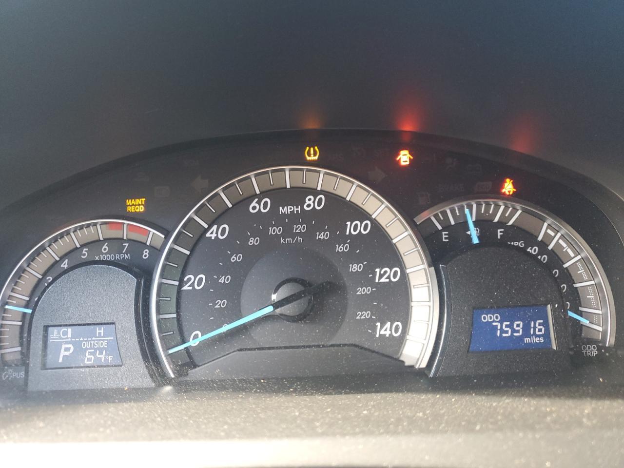 2013 TOYOTA CAMRY