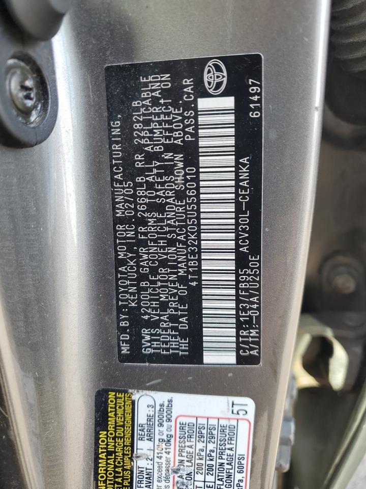 2005 TOYOTA CAMRY