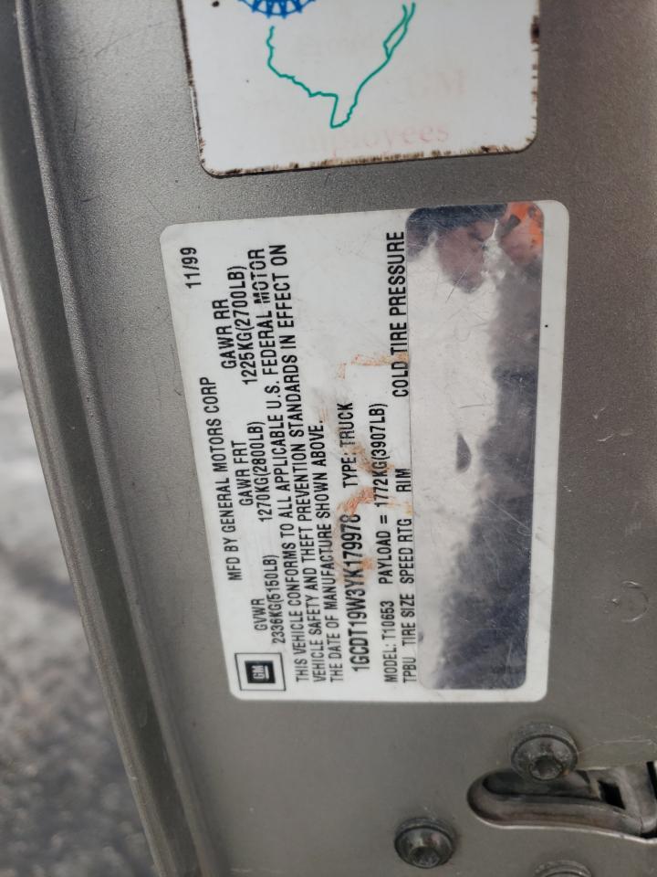 2000 CHEVROLET S Truck