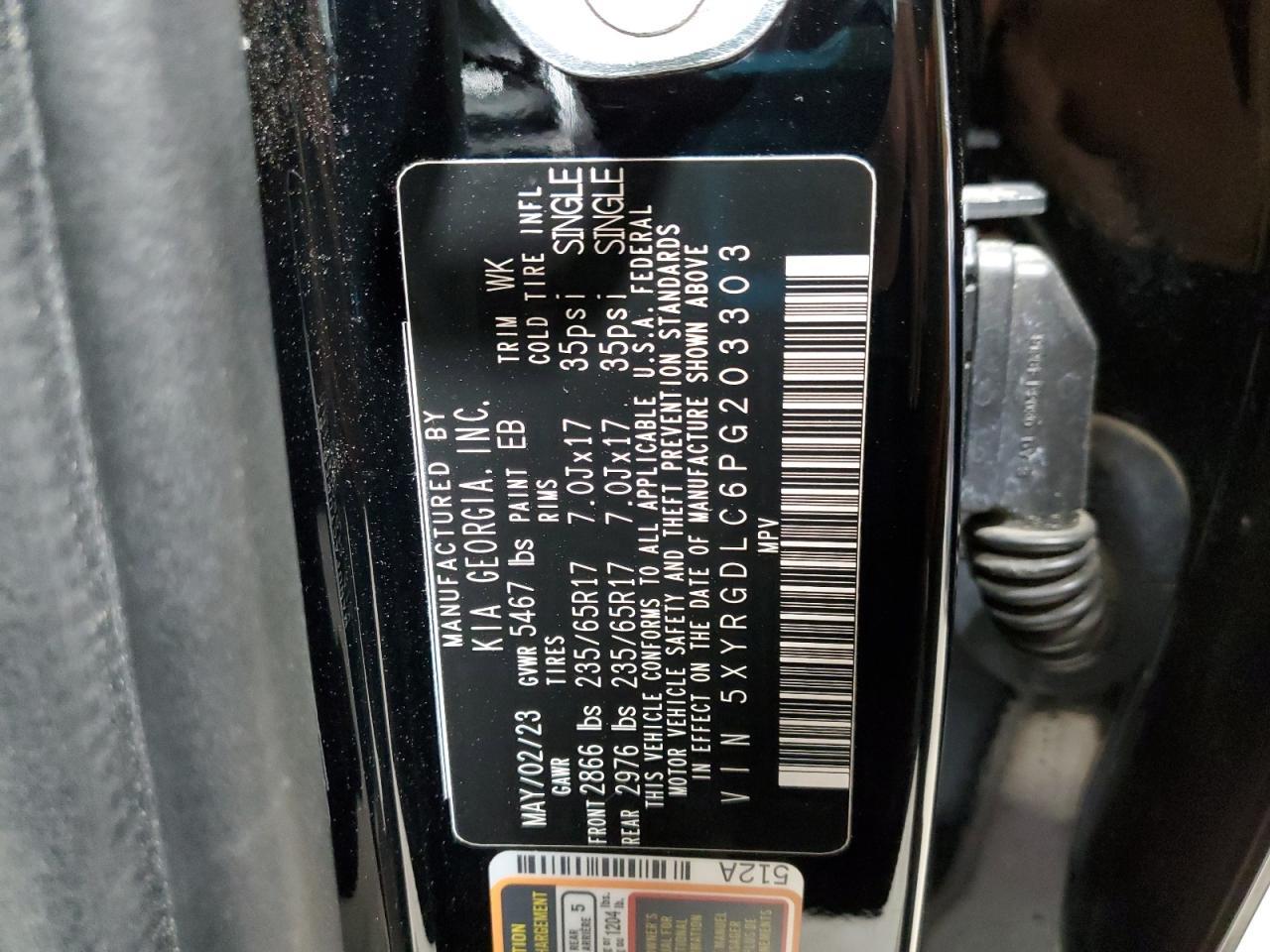 2023 KIA SORENTO