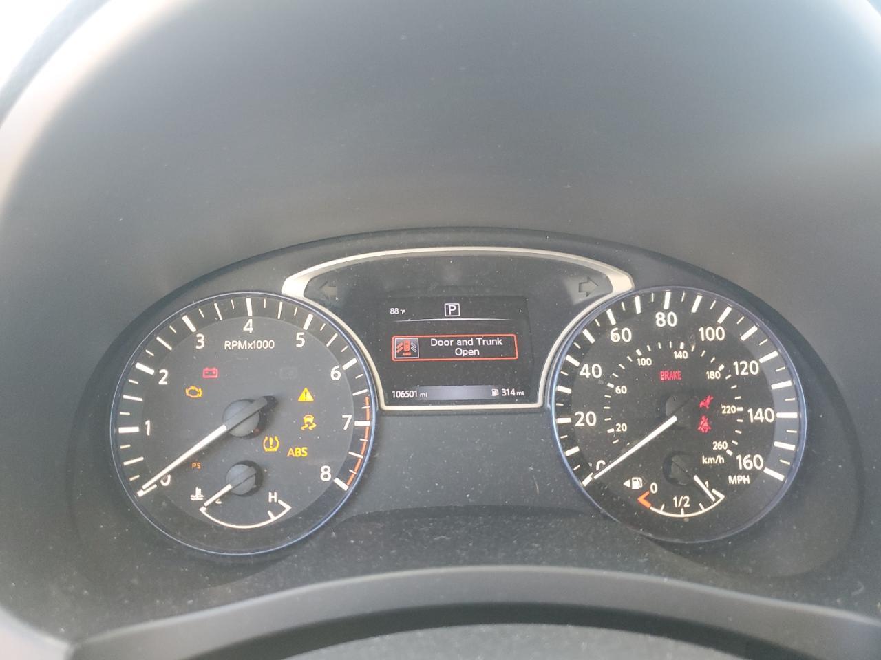 2016 NISSAN ALTIMA