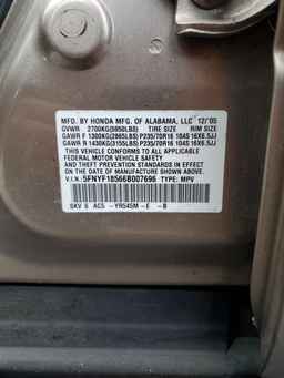 2006 HONDA PILOT