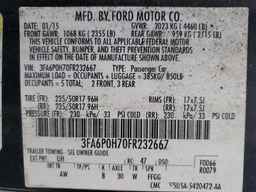 2015 FORD FUSION