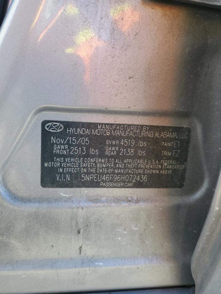 2006 HYUNDAI SONATA