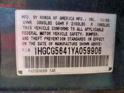 2000 HONDA ACCORD
