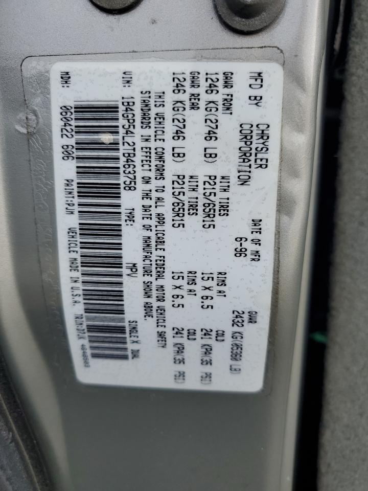 1996 DODGE GRAND CARAVAN