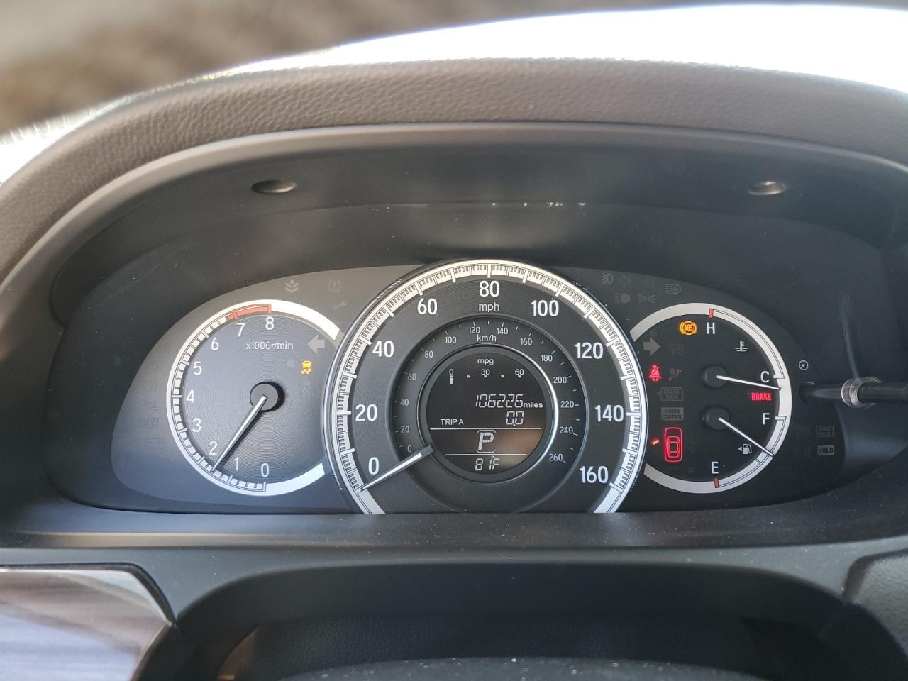 2017 HONDA ACCORD