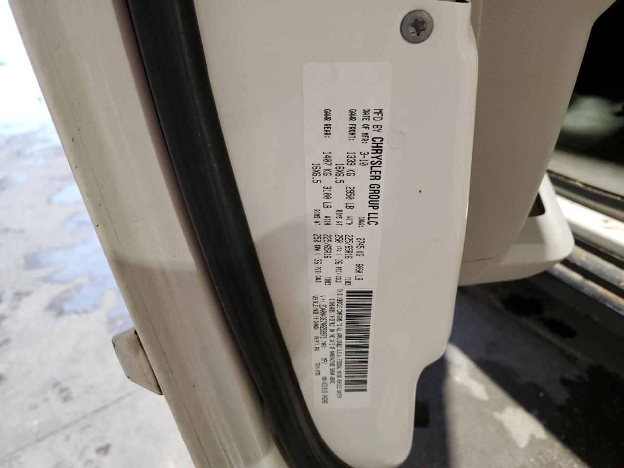 2010 DODGE GRAND CARAVAN