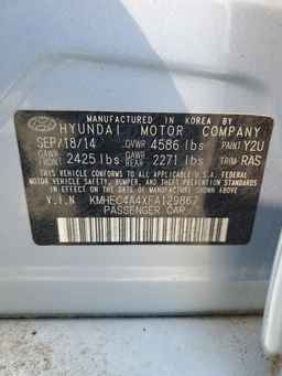 2015 HYUNDAI SONATA