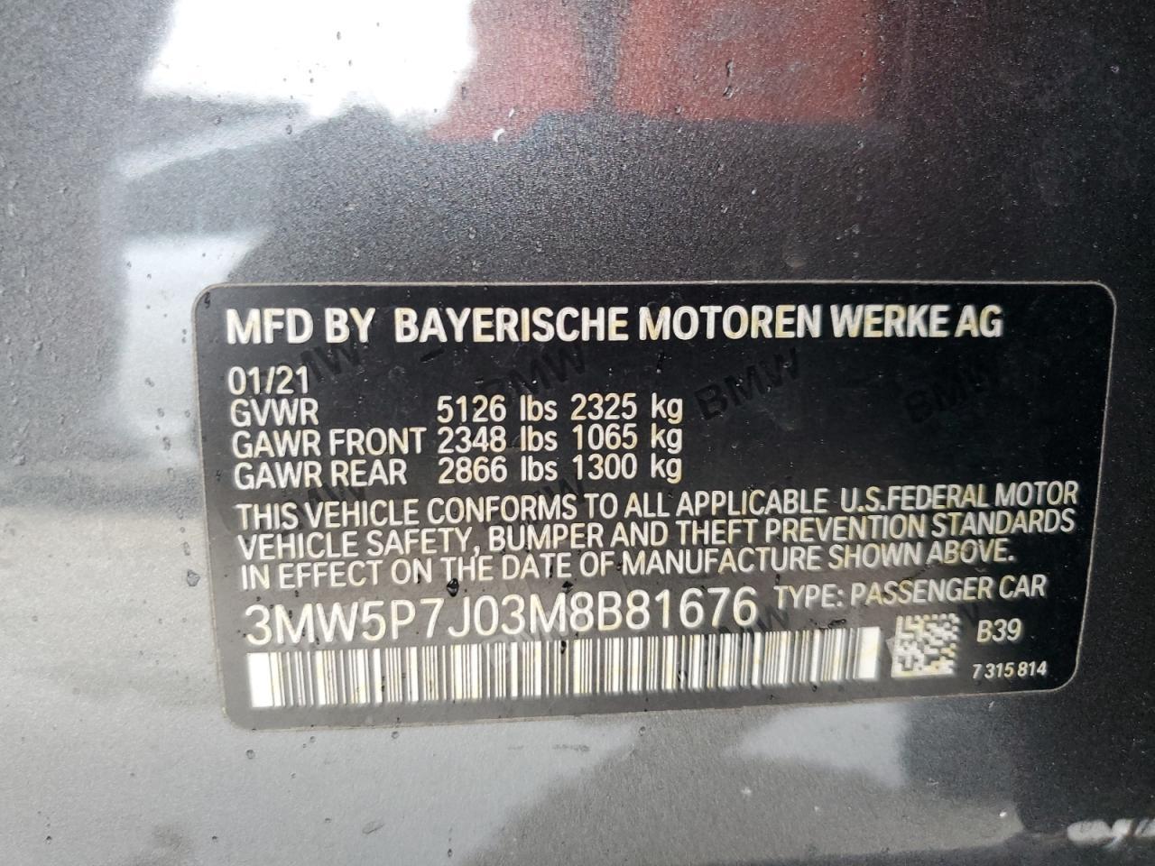 2021 BMW 3 SERIES