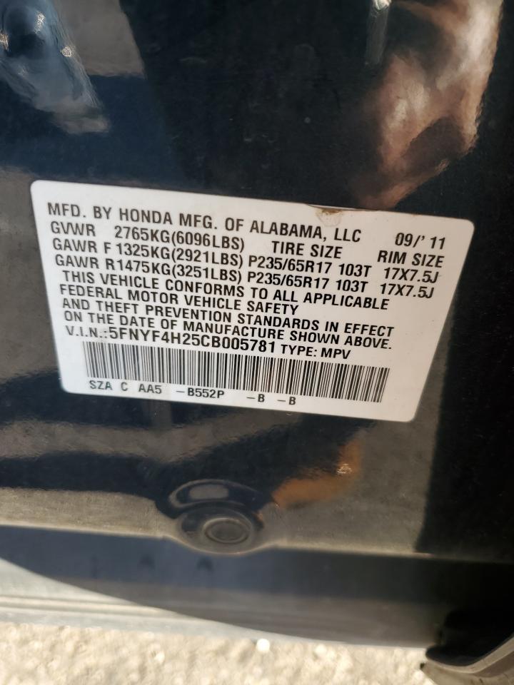 2012 HONDA PILOT