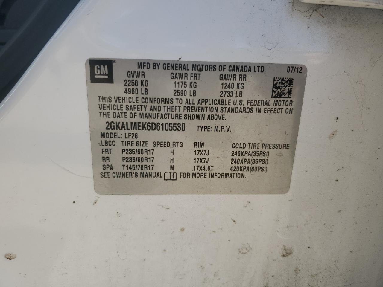 2013 GMC Terrain