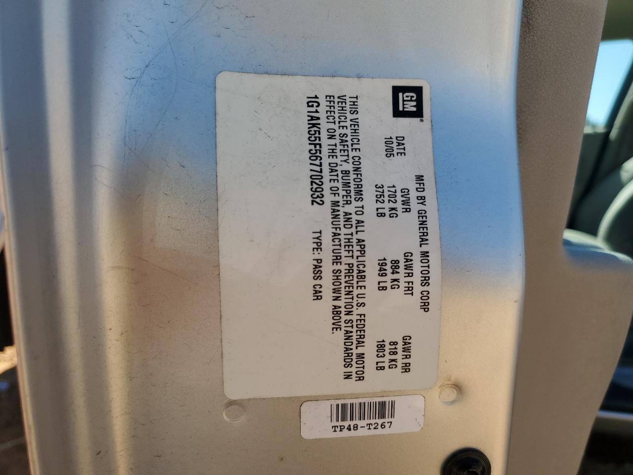 2006 CHEVROLET COBALT