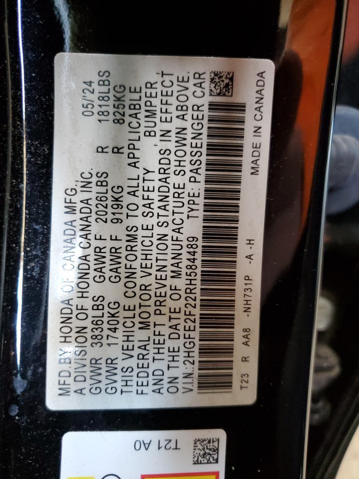 2024 HONDA CIVIC