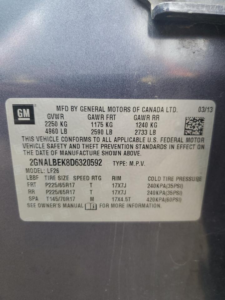 2013 CHEVROLET EQUINOX