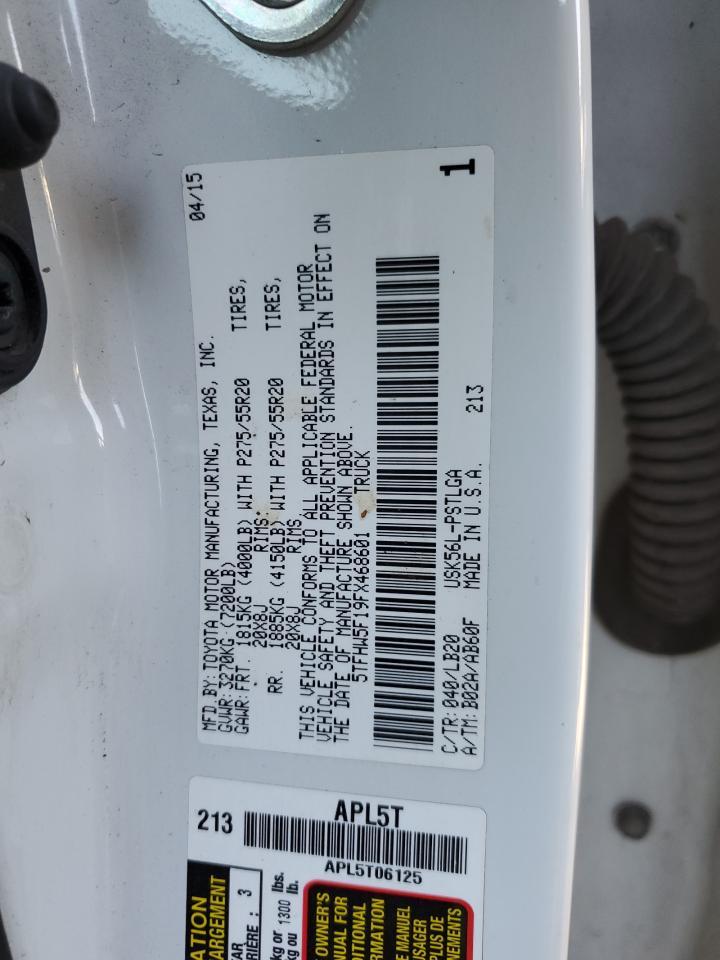 2015 TOYOTA TUNDRA