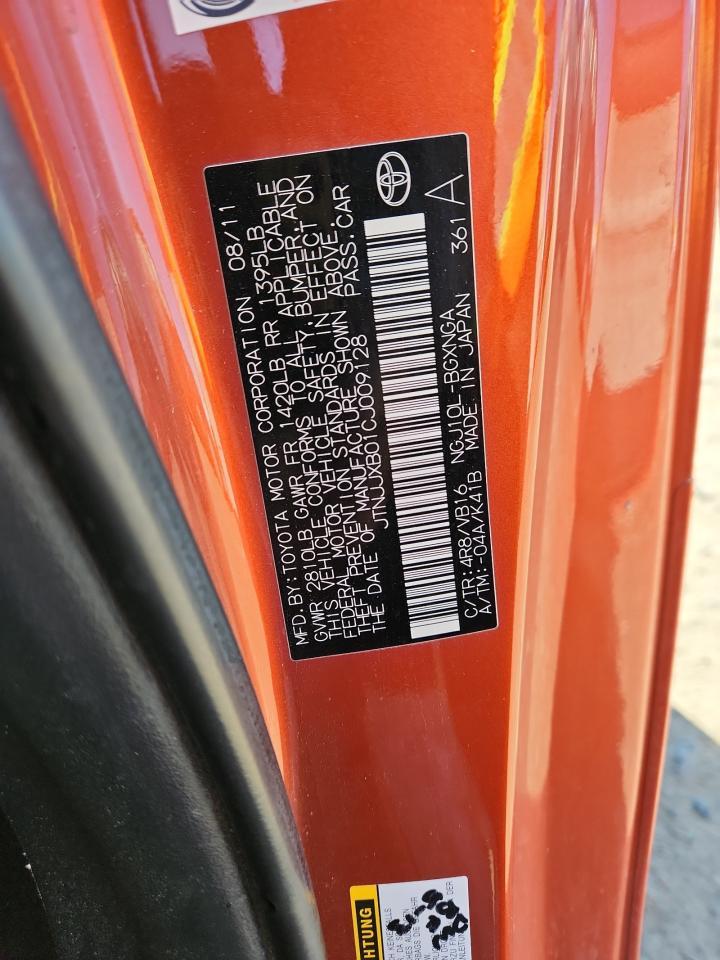 2012 TOYOTA SCION