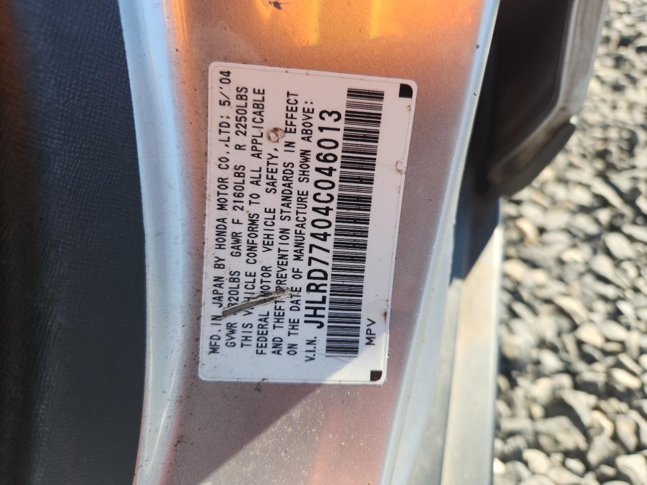 2004 HONDA CR-V