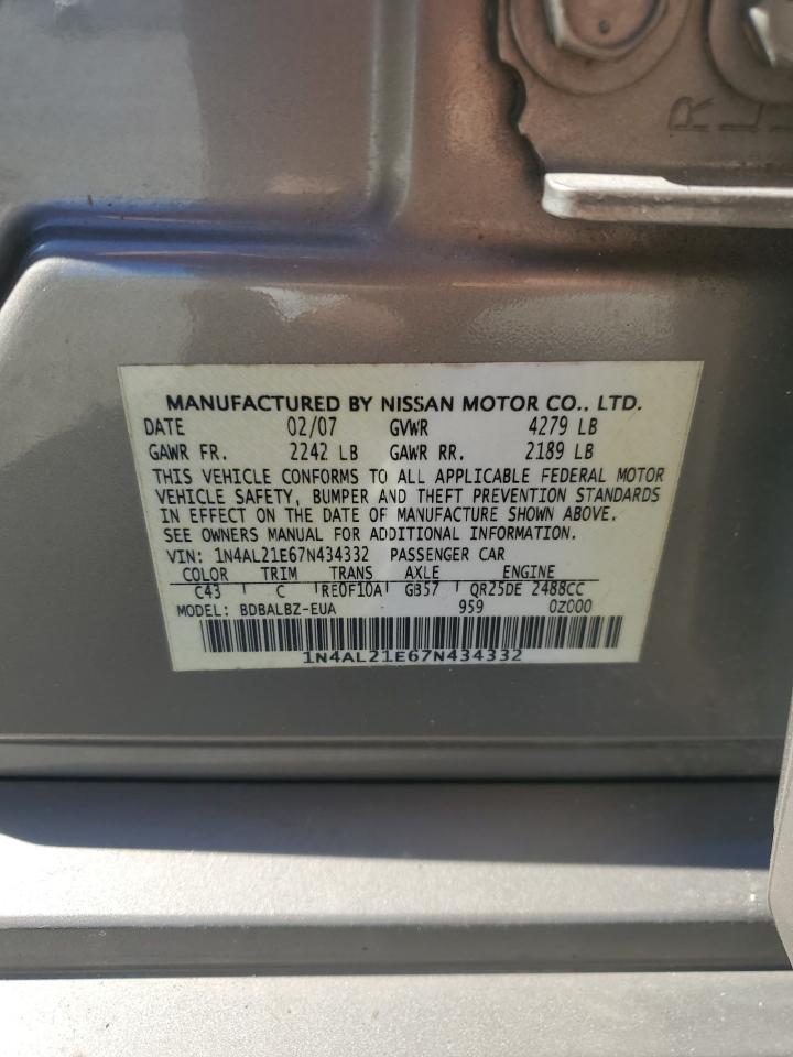 2007 NISSAN ALTIMA