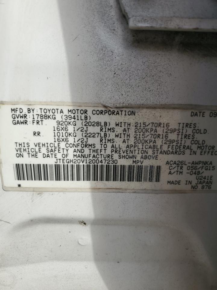 2002 TOYOTA RAV4