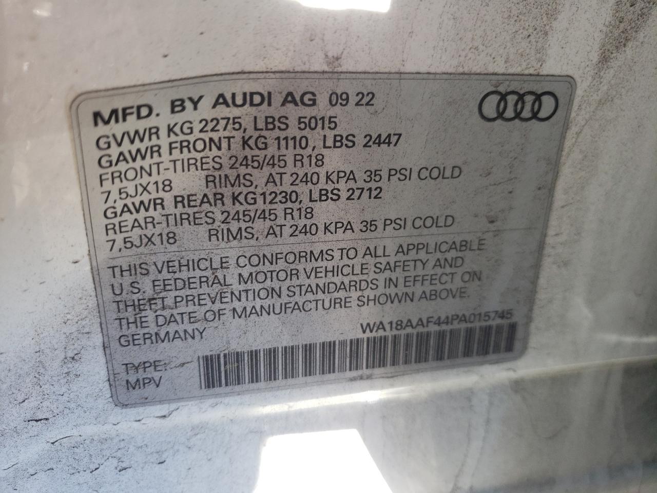 2023 AUDI A4 allroad