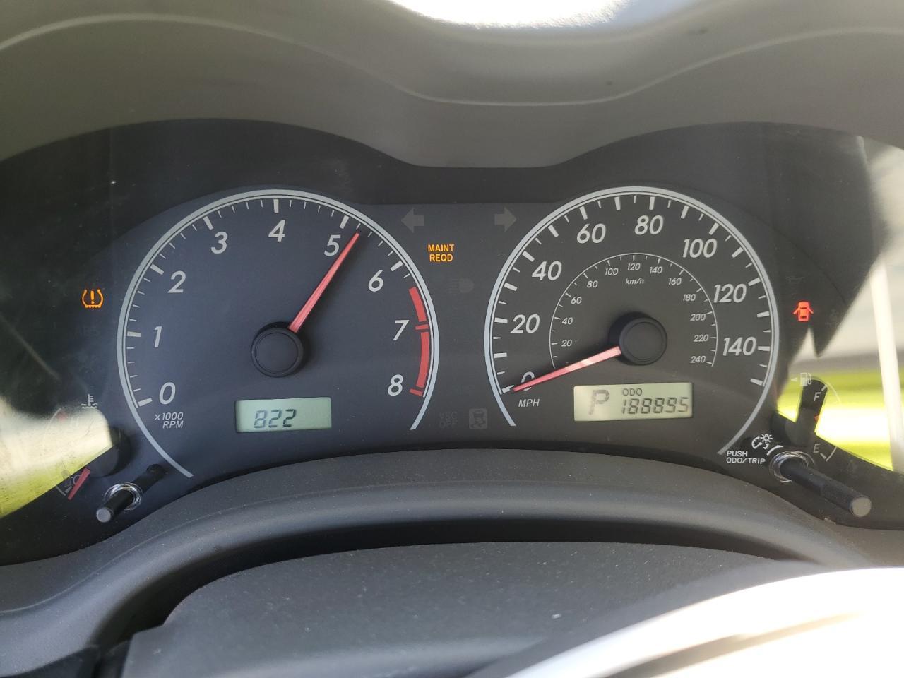 2009 TOYOTA COROLLA