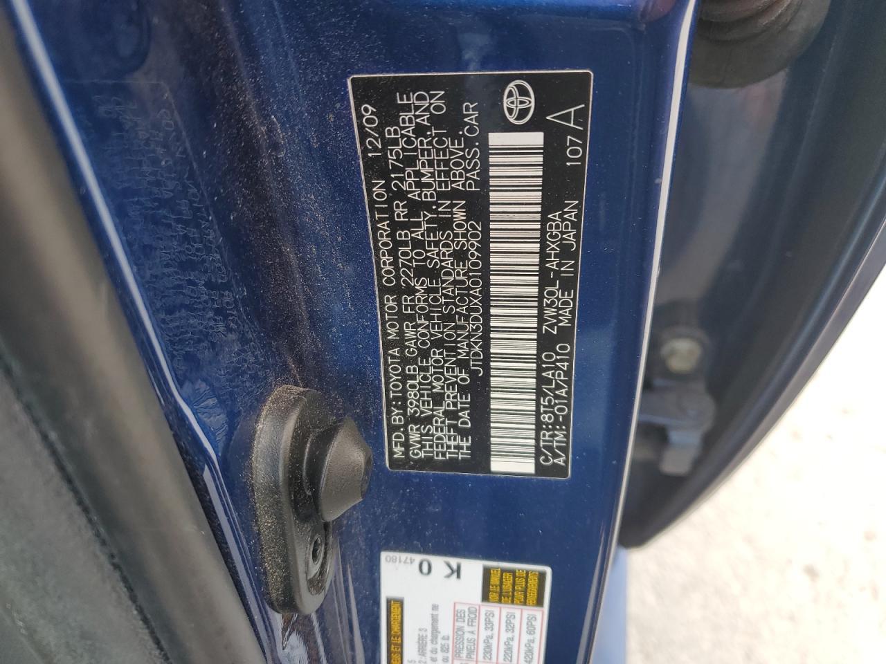 2010 TOYOTA PRIUS