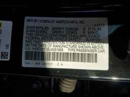2018 HONDA ACCORD