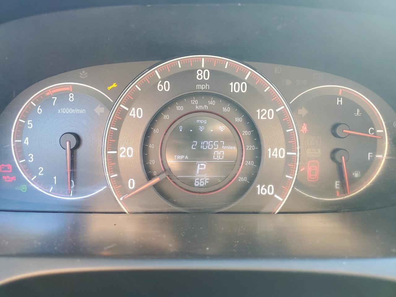 2016 HONDA ACCORD