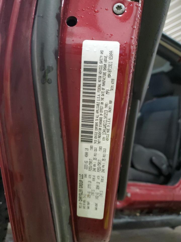 2012 JEEP WRANGLER