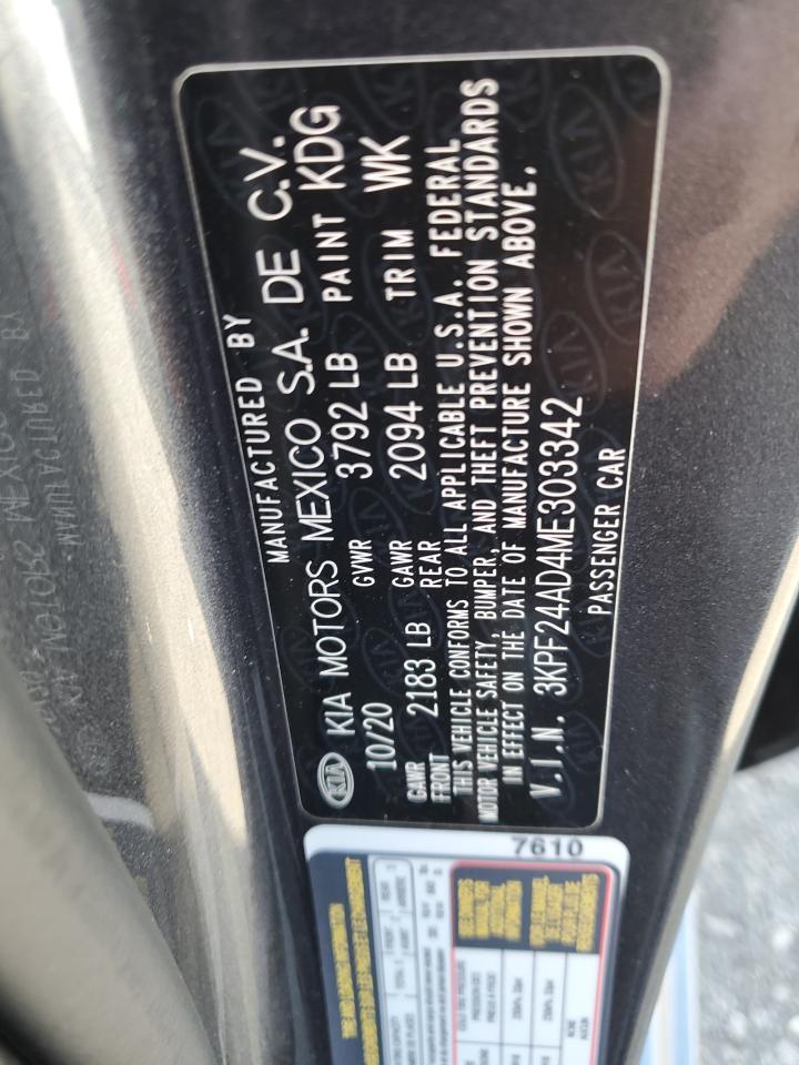 2021 KIA FORTE
