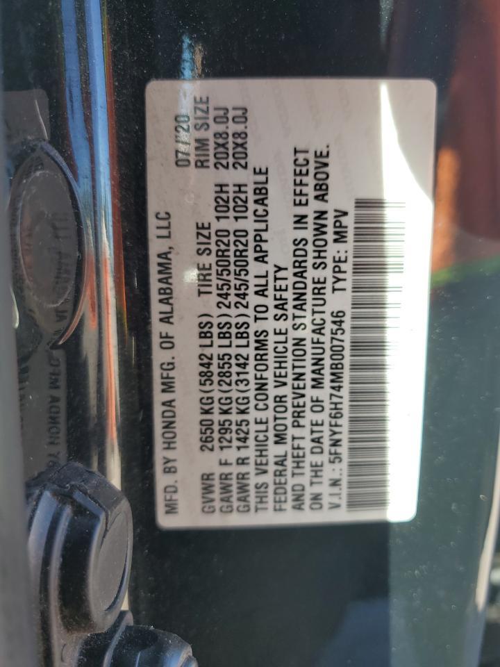 2021 HONDA PILOT