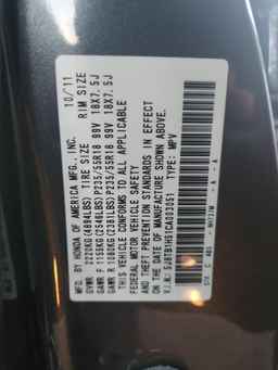 2012 ACURA RDX