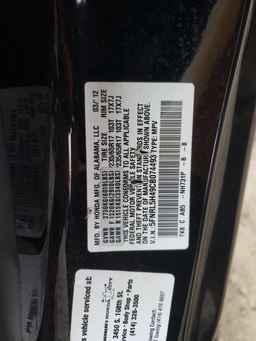 2012 HONDA ODYSSEY