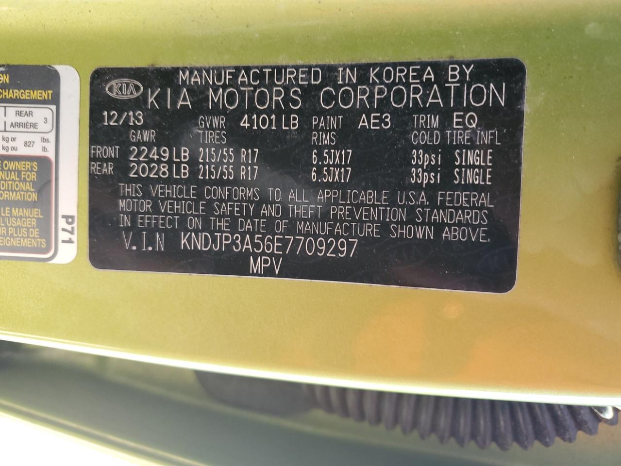 2014 KIA SOUL