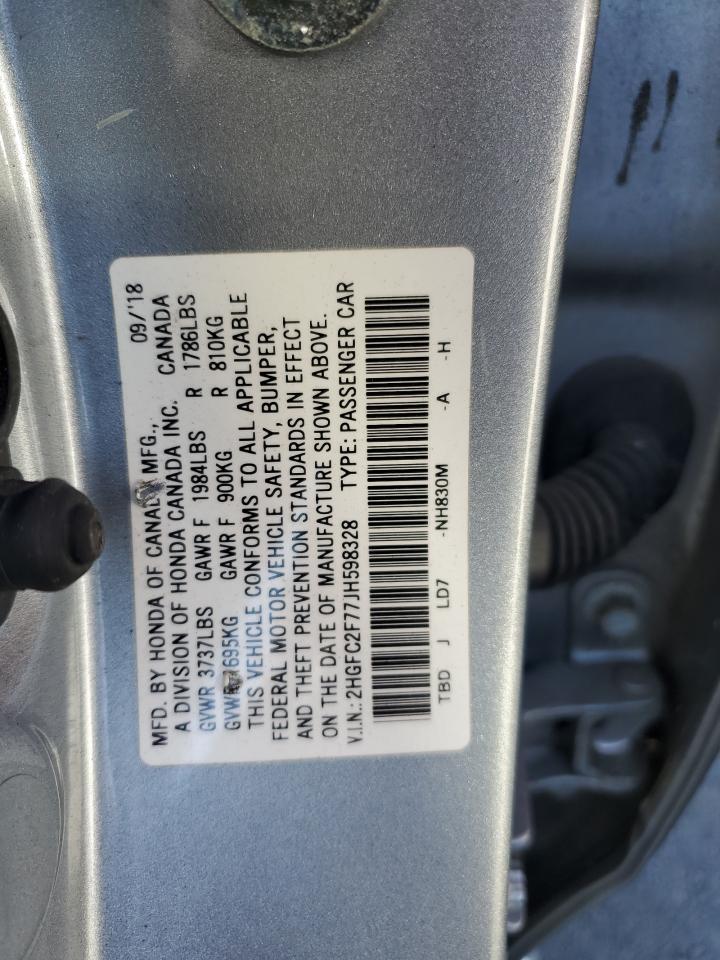 2018 HONDA CIVIC