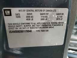 2006 BUICK LACROSSE