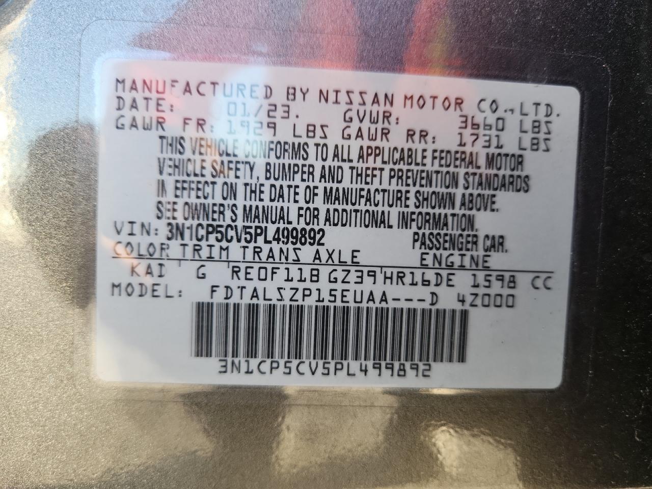 2023 NISSAN KICKS