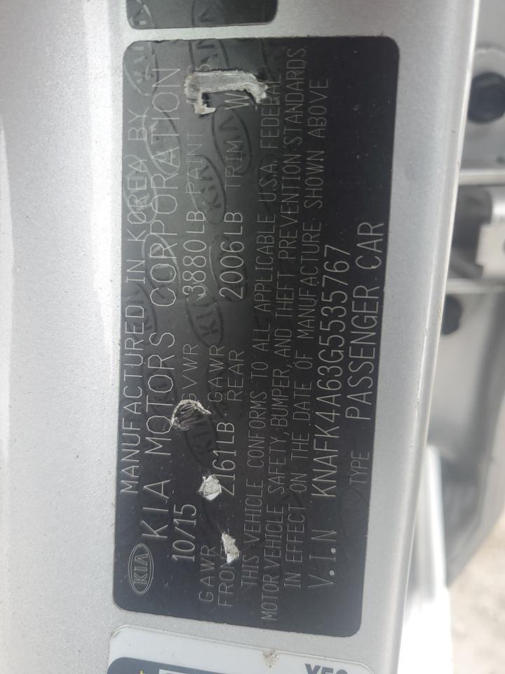 2016 KIA FORTE