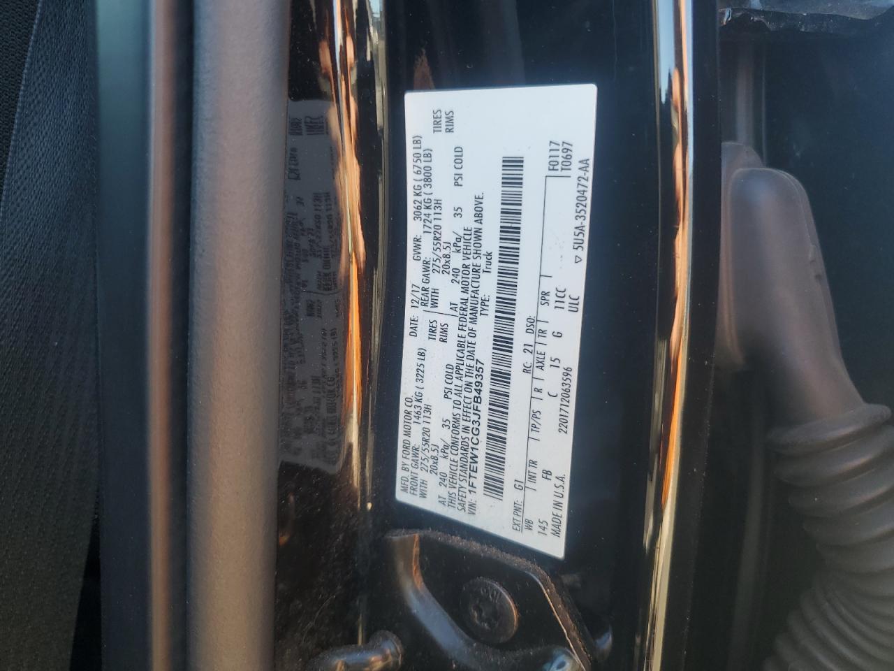 2018 FORD F-150