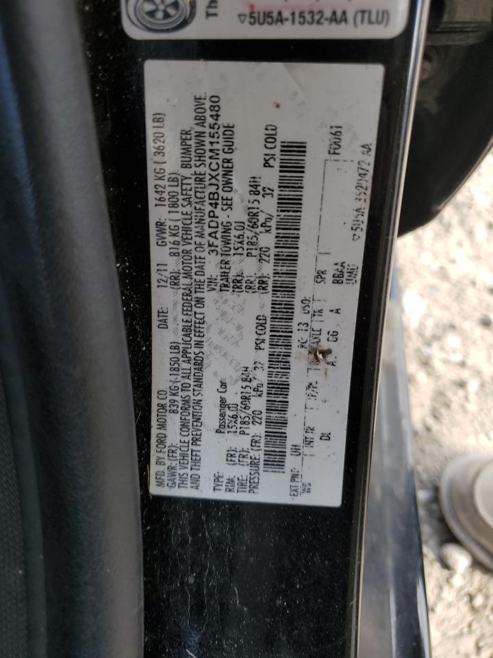 2012 FORD Fiesta