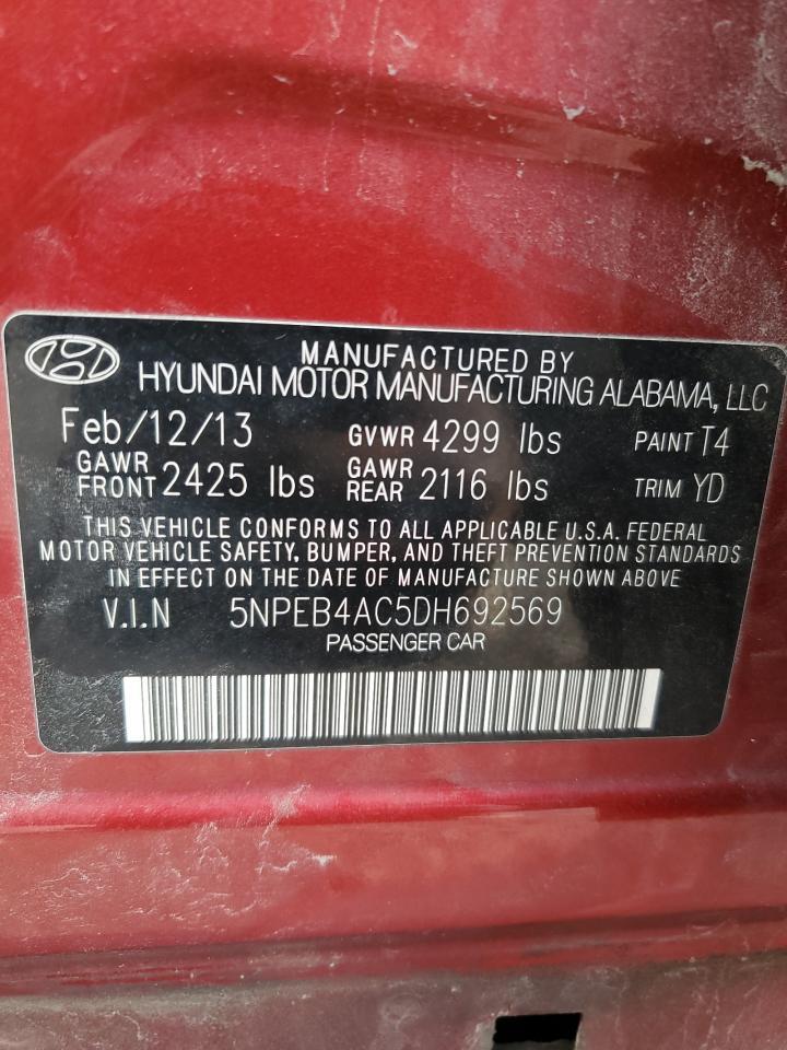 2013 HYUNDAI SONATA