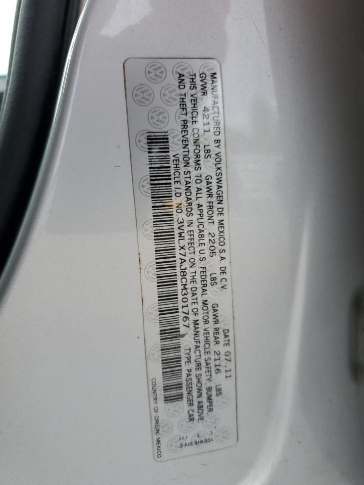 2012 VOLKSWAGEN JETTA