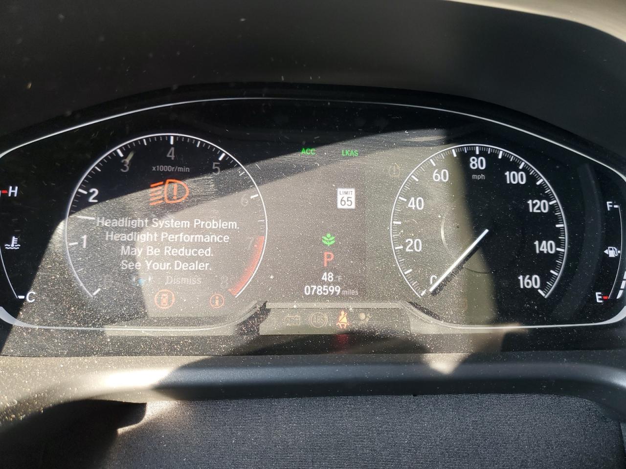 2019 HONDA ACCORD