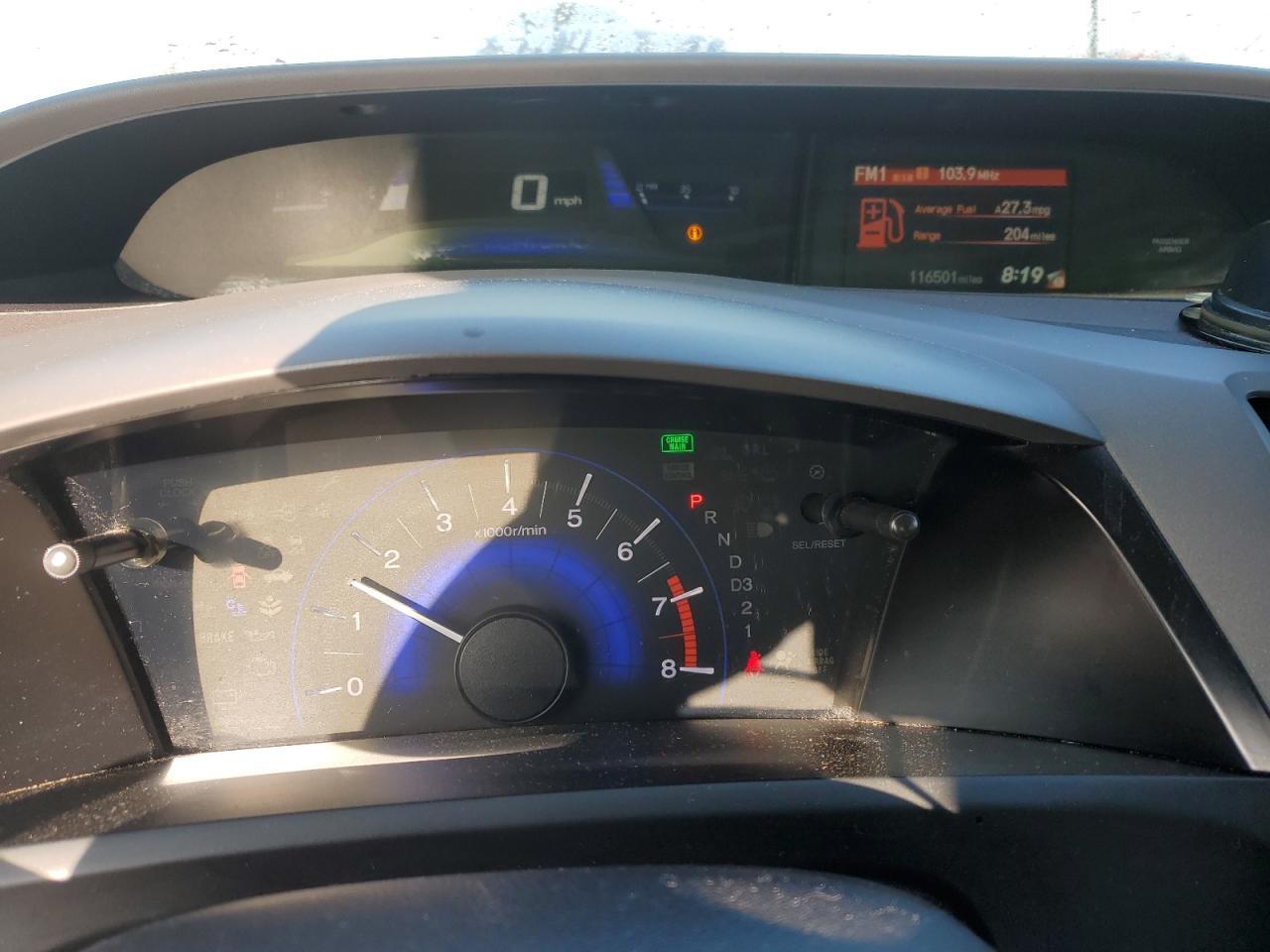 2012 HONDA CIVIC