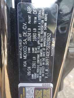 2025 KIA K4