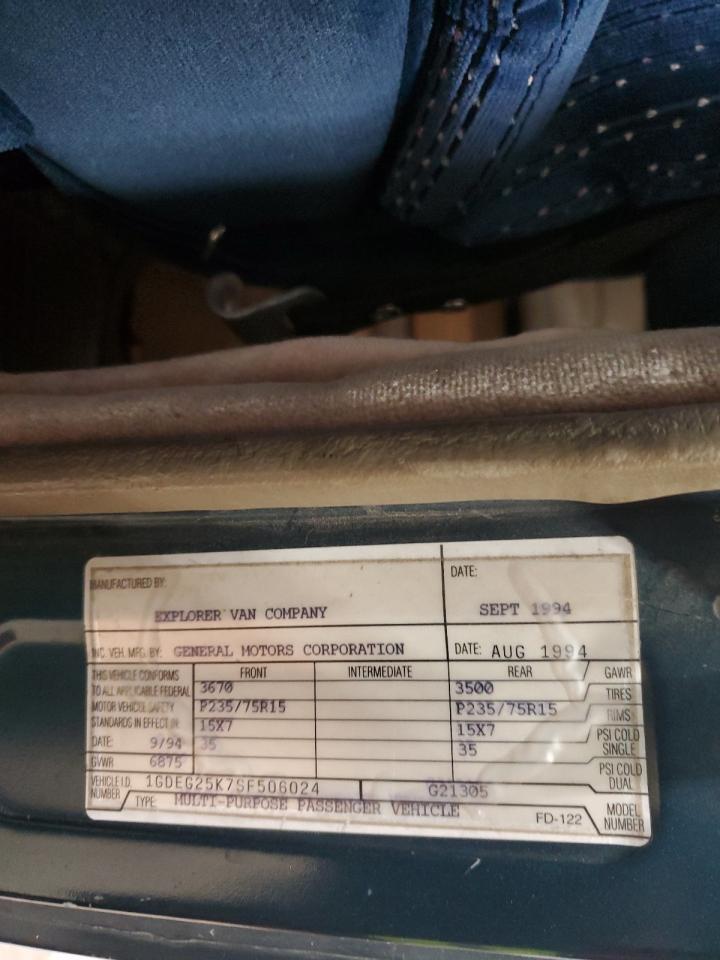 1995 GMC Rally Wagon / Van