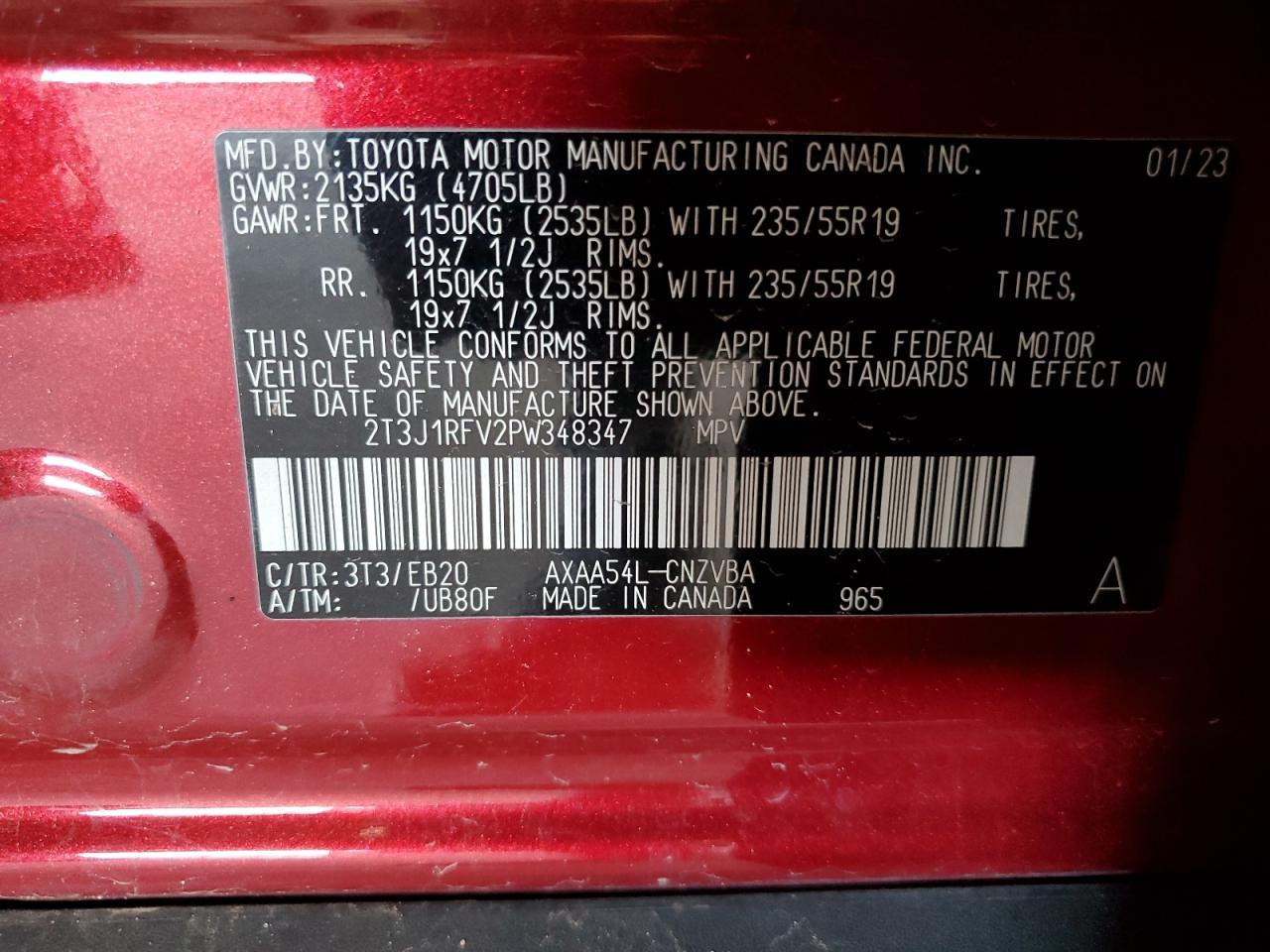 2023 TOYOTA RAV4